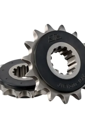 Rechtstreeks Van De Fabrikant JT SPROCKETS - FRONT STEEL 15T RB - Sprockets - RUBBER CUSHIONED
